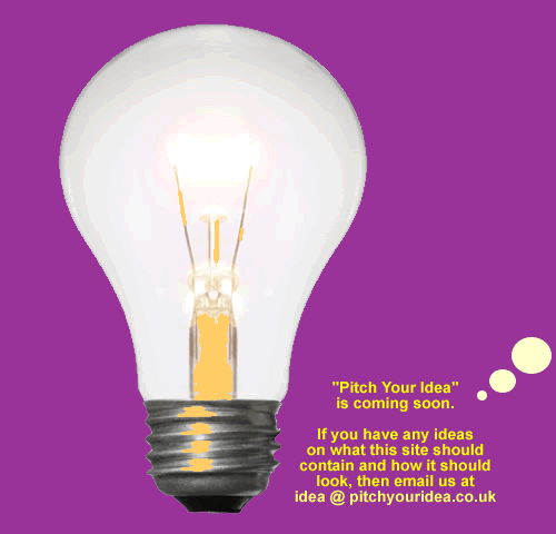 pitch your idea - lightbulb